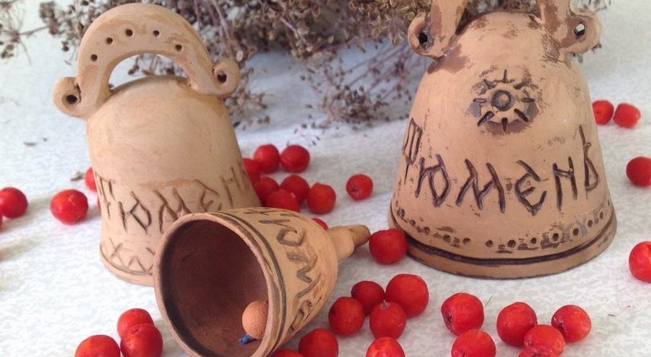Керамика, авторские изделия ручной работы, колокольчики